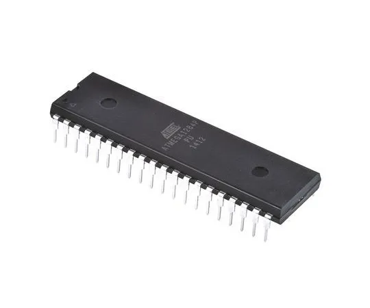 63-7015-01　微芯片技术ATMEGA1284P-PU,8位AVR微控制器，20MHz, 128 kB闪存，40针PDIP　ATMEGA1284P-PU