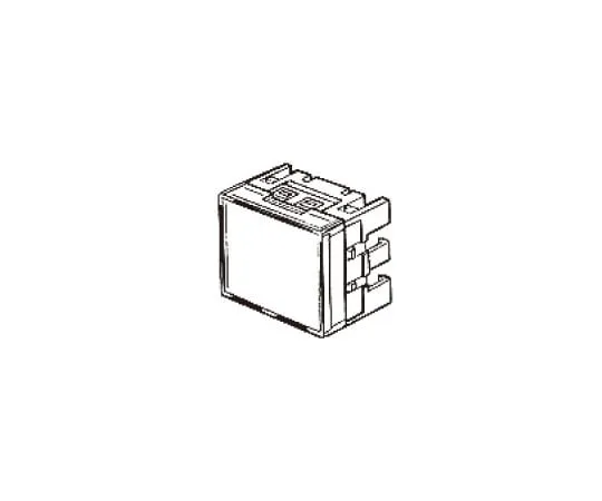 62-4848-91　照明按钮开关操作单元 (矩形) (方体型) A3K　A3KJ-57K-12E