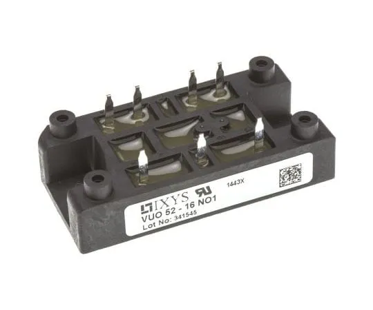 63-7352-07　IXYSVUO52-16NO1,三相桥整流模块，55A1600V,5PinV1-A-Pack　VUO52-16NO1