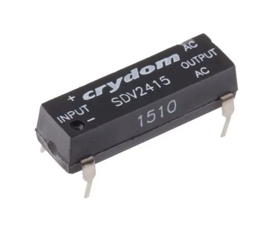 63-7445-02　Sensata/Crydom 1.5 A rms固态继电器，0交叉，PCB安装，SCR, 280 V rms最大负载　SDV2415