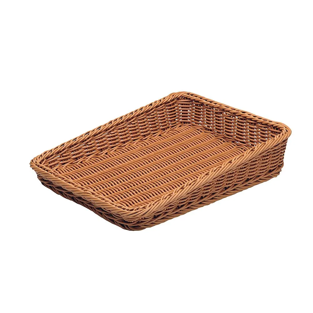 62-6402-73　Resin Futabuchi Display Basket Tilting Large Tea　91-027A