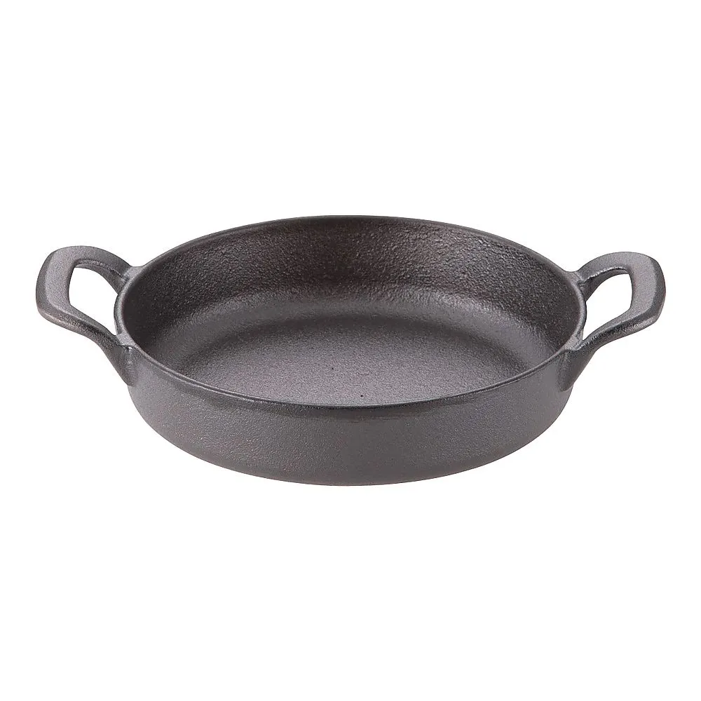 62-6349-96　Iron cast skillet, both hands 3893 15 cm