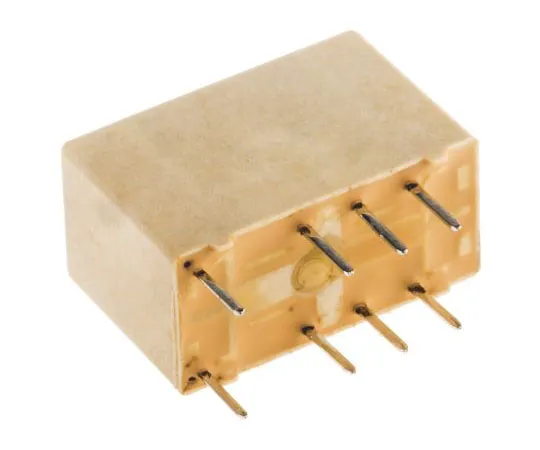 63-7451-51　TE Connectivity DPDTNon-LatchingRelay PCB Mount,5V直流线圈，5A　V23079A1001B301