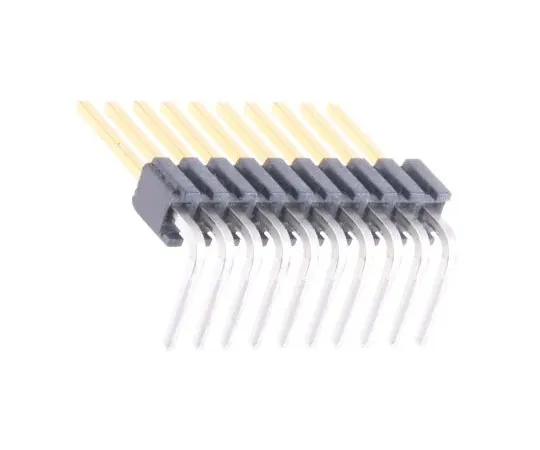 63-7450-68　Samtec TMS, 10路，1列，直角针头　TMS-110-01-S-S-RA