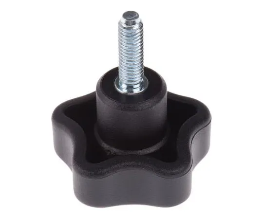 63-7469-02　Elesa黑色聚合物Knob 69901, M6 x 20　69901