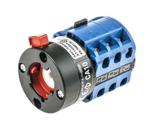 63-7431-77　Kraus&Naimer 3 Position 60°旋转开关，240 V, 20 A, Rotary Knob Actuator　CA10A401/GBA001*FT