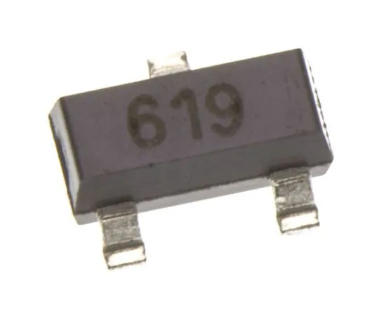 63-7348-50　二极管公司FMMT619TANPN晶体管，2 A, 50 V,3-引脚SOT-23　FMMT619TA