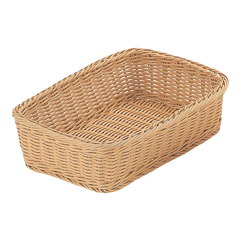 62-6403-17　PP Square Basket Ivory Type 30　RE-313-IV