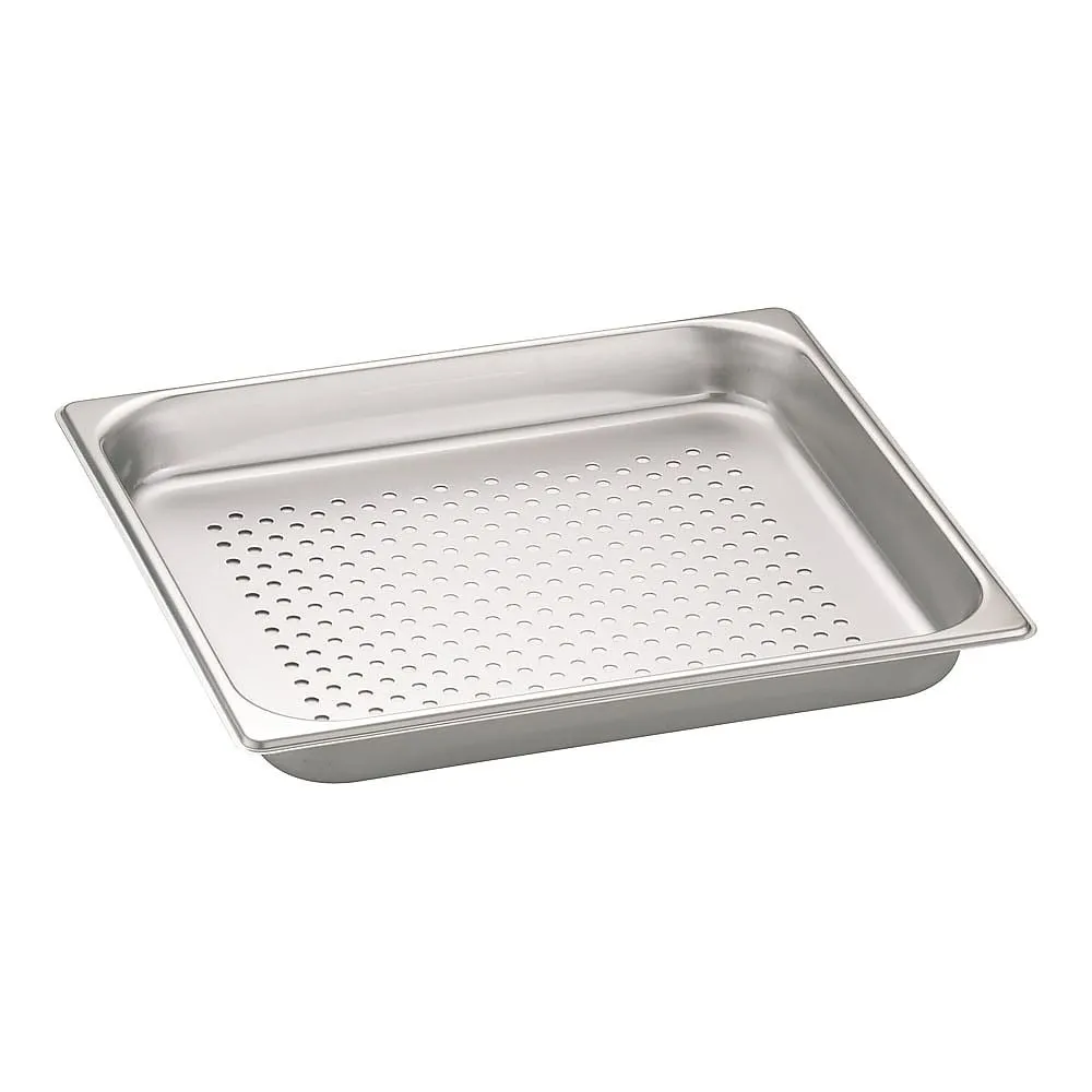 62-6359-24　18-8 Gastronomic Hole Pan 2/3 40 mm　AGS0707
