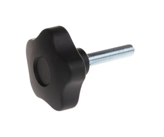 63-7469-07　Elesa黑色聚合物Knob 70027, M10 x 50　70027