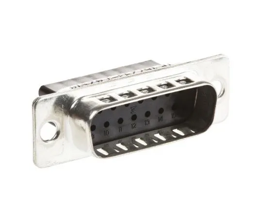 63-7480-28　TE ConnectivityAMPLIMITEHDP-20系列直压D-sub连接器，插头，15针　167293-1