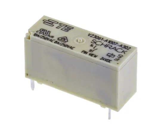 63-7451-94　TE Connectivity SPNONon-LatchingRelay PCB Mount,24V直流线圈，8A　V23061A1007A302