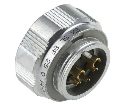 63-7408-17　安费诺SL61系列电缆安装连接器，5个触点插座　SL BF 25 D