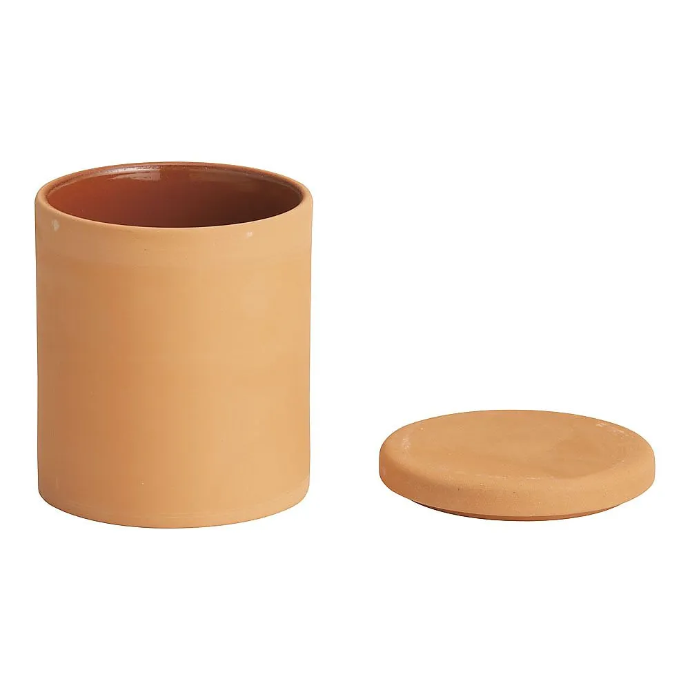 62-6392-39　Terracotta Cut Canister S with Lid