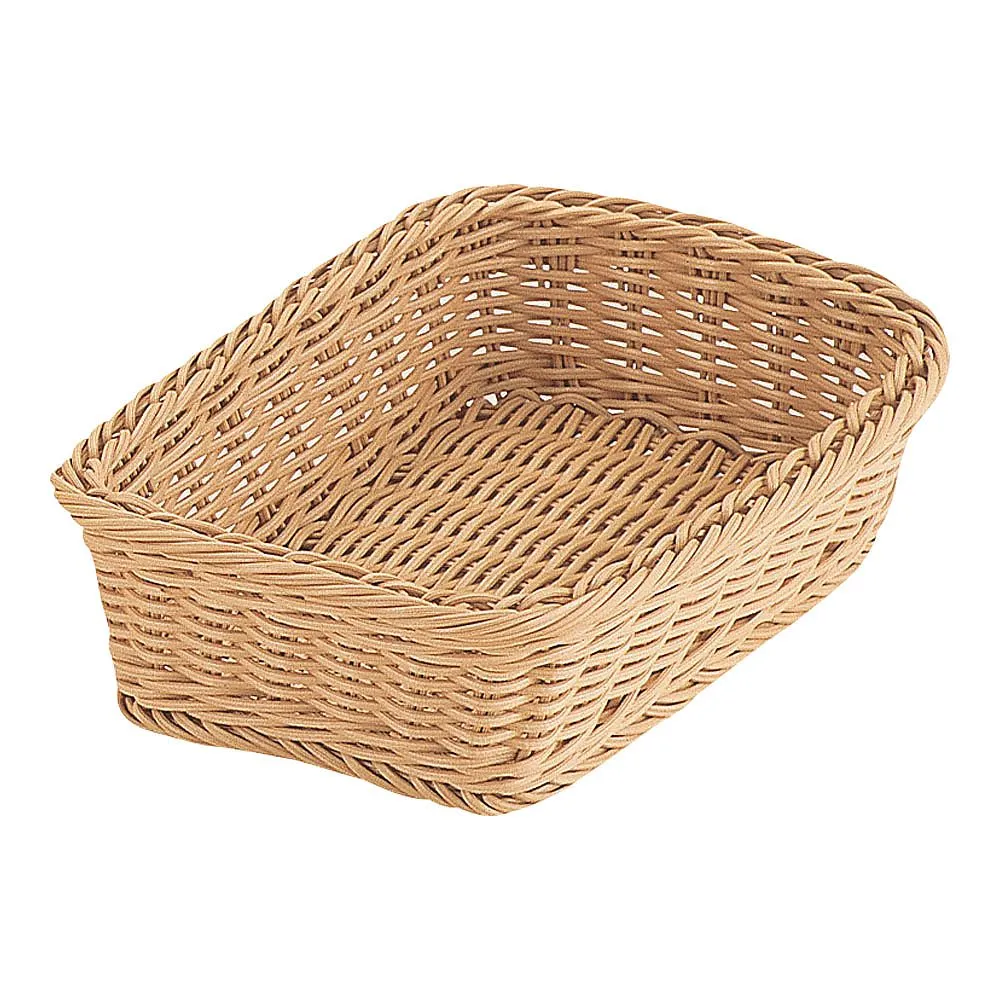 62-6403-15　PP Square Basket Ivory Type 24　RE-309-IV