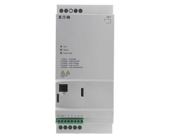 63-7388-68　伊顿变速启动器，1相输入，60Hz输出2.2 kW,带EMC滤波器的230 V交流电，9.6 A DE11,IP20　180655 & DE11-129D6FN-N20N