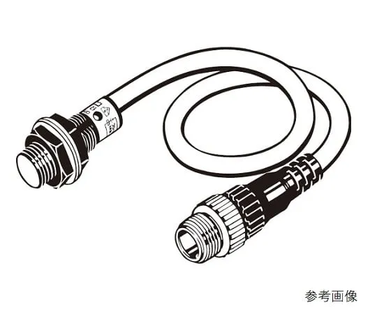 62-4824-18　防飞溅接近传感器 (直流双线系统) E2EQ　E2EQ-X7D1-M1GJ 0.3M