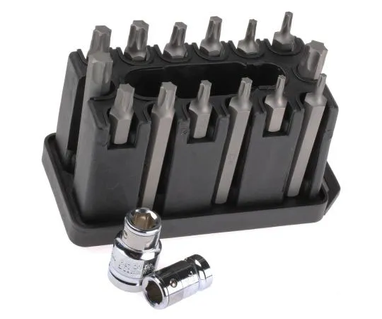 63-7426-73　RS PRO扭矩驱动器位16个，扭矩:T20;T25;T30;T40;T45;T50;T55 (x 30 mm L);T20;T25;T30;T40;T45;T50;　213-0945