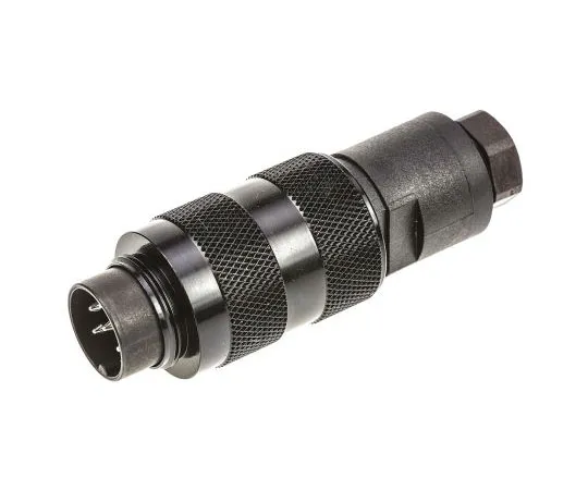 63-7455-76　固定器723系列微型电缆安装连接器，6个触点插座　09-0121-25-06