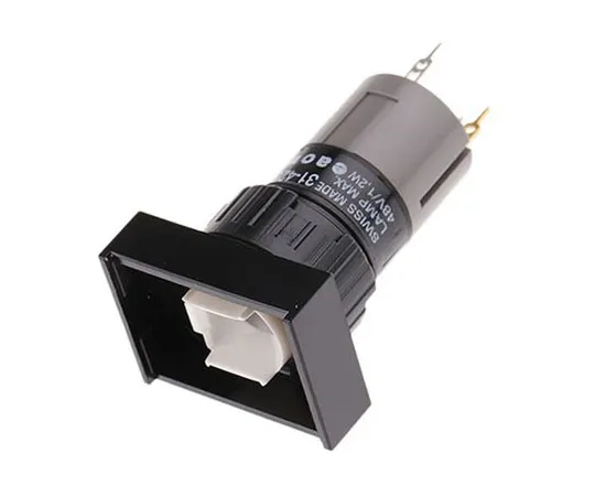 63-7447-82　EAO单杆单掷 (SPST) 瞬间推动按钮开关，IP40, 16 (Dia。) mm, PCB　31-425.036