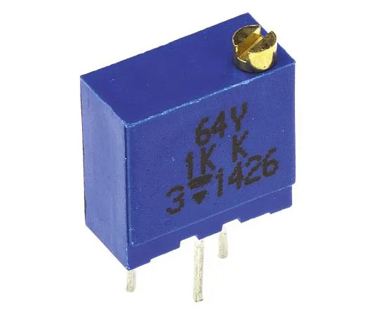 63-7379-30　1kΩ通孔微调电位器0.5W顶部调整Vishay64Y系列　M64Y102KB40