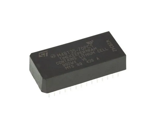 63-7485-02　意法半导体M48T35-70PC1NVRAM, 32kbit, 70ns, 5 V28-PinPCDIP　M48T35-70PC1