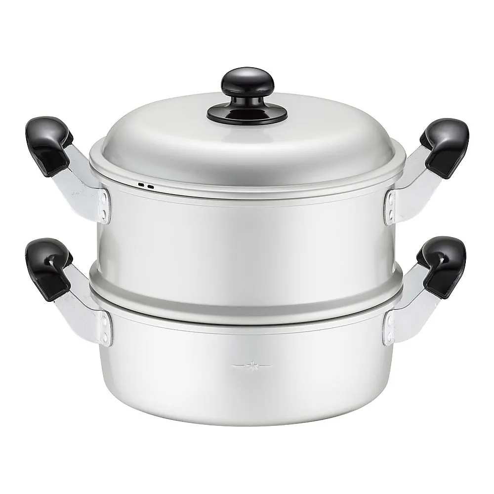 62-6440-08　Alumite Yuge Travel Steamer Set 22 cm