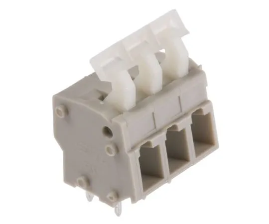 63-7364-84　TE连接，3路PCB端子条　2834082-2