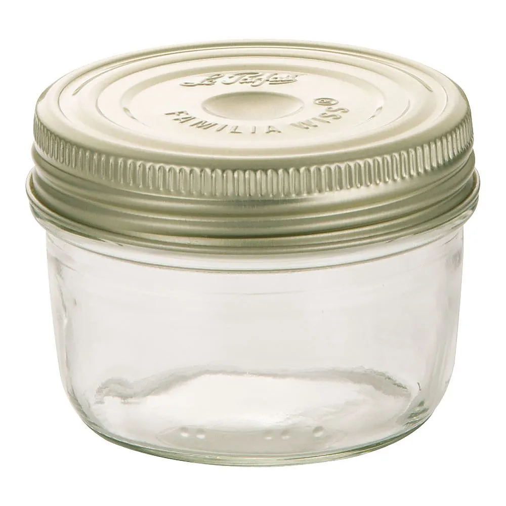 62-6392-53　Glass Double Cap Jar 200 mL　AZY1301