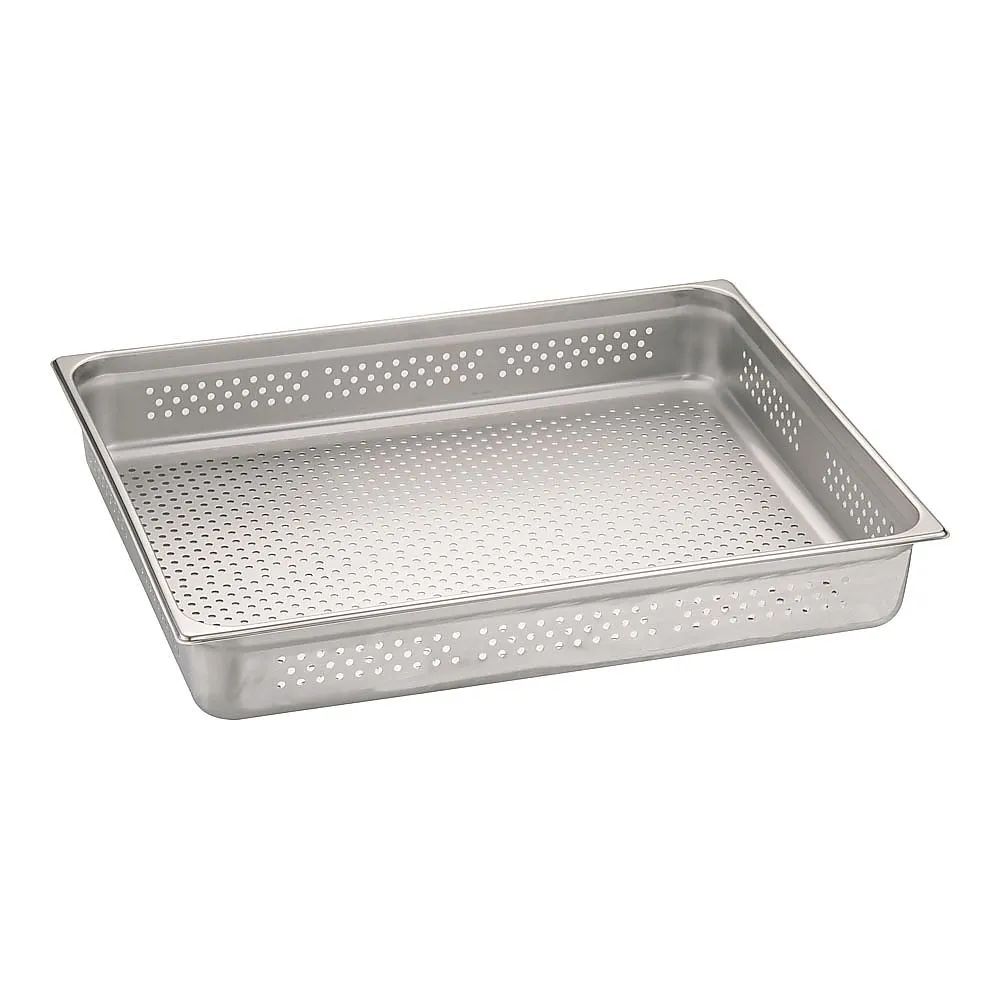 62-6359-30　18-8 Gastronomic Hole Pan 2/1 100 mm　AGS0719
