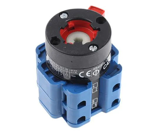 63-7485-99　Kraus&Naimer, DP 2 Position 60°旋转开关，690 V, 32 A, Rotary Knob Actuator　CA25A221/GBA001*FT