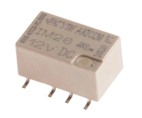 63-7360-82　TE Connectivity DPDTNon-LatchingRelay PCB Mount,12V直流线圈，2A　IM26GR