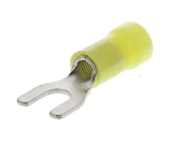 63-7362-69　TE连通性PLASTI-GRIP系列绝缘压痕铁锹连接器，2.6mm2至6.6mm2,12AWG至10AWG,M5螺柱尺寸　34176