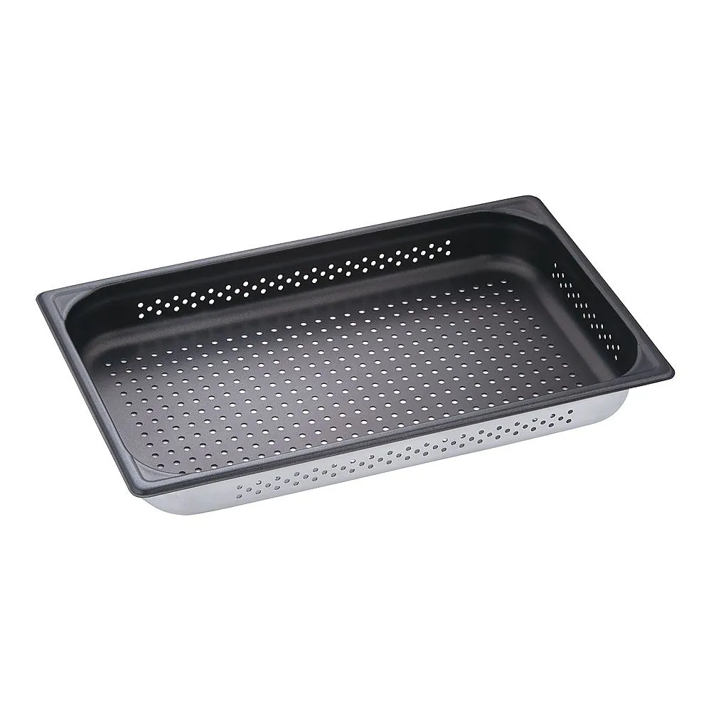 62-6361-88　Aluminum non-stick perforated hotel pan 1/1 x 65 mm Meister
