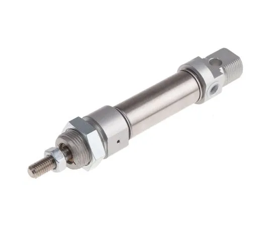 63-7481-25　RS PRO气动圆柱体20mm孔径，25mm冲程，ISO 6432系列，单作用　304-3319