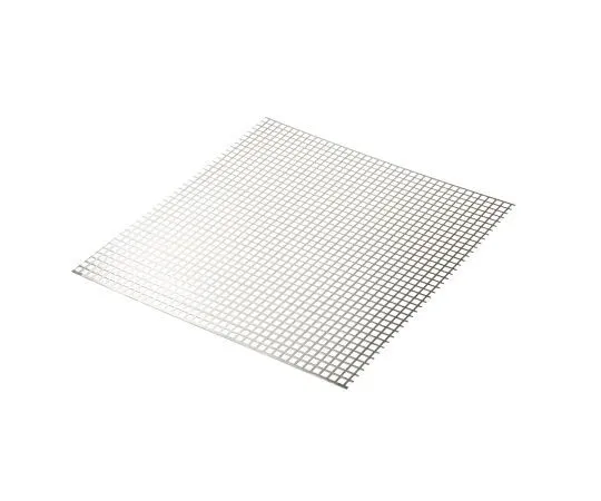 63-7420-97　穿孔铝板，10 x 10 mm孔，500mm x 500mm x 1.2mm　202-7978