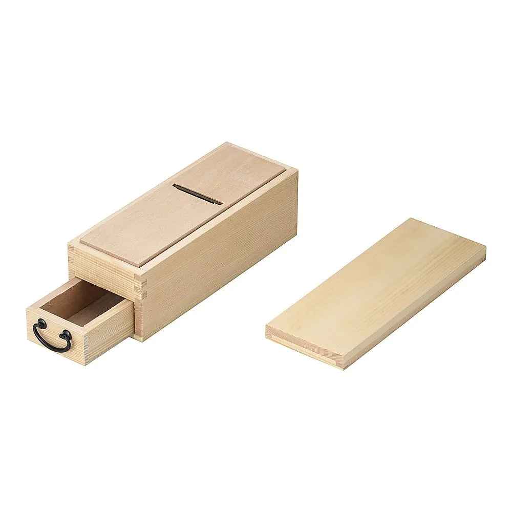 62-6452-07　Wooden Cutlet Box (Spruce Material) Small