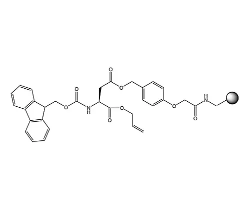 61-0402-38　［已停用］Fmoc-Asp (Wang Resin) -OAll (100-200网格) 856023 1 G　8560230001