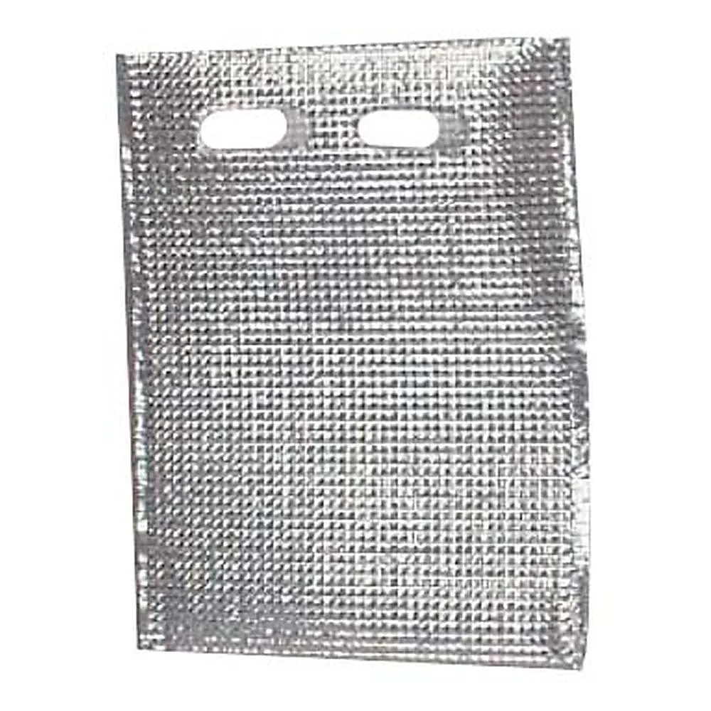 62-6378-37　Insulation/Thermal Bag Al-Back Flat Bag (w/Handle) (50 Sheets) LL Size