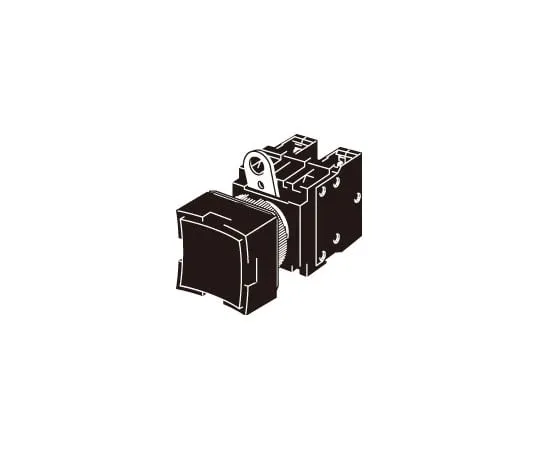 62-4754-89　按钮开关操作单元 (方形保护)　A22-DW