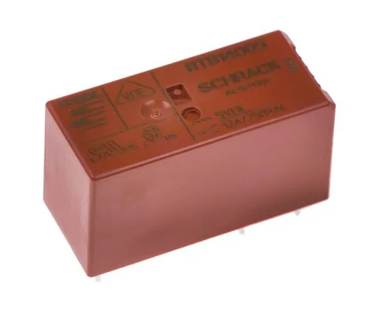 63-7418-87　TE Connectivity SPDTNon-LatchingRelay PCB Mount,5V直流线圈，12A　RTB14005