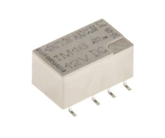 63-7360-80　TE Connectivity DPDTNon-LatchingRelay PCB Mount,12V直流线圈，2A　IM16GR