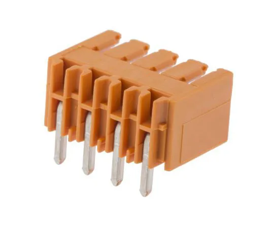 63-7351-08　Weidmüller OMNIMATE SL,4路，1列，直角PCB头　SL 3.50/04/90G 3.2SN ORBX - 1605090000