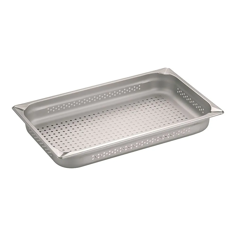 62-6360-72　KINGO Stainless Steel Hole Hotel Pan 1/1 x 65　11065PS
