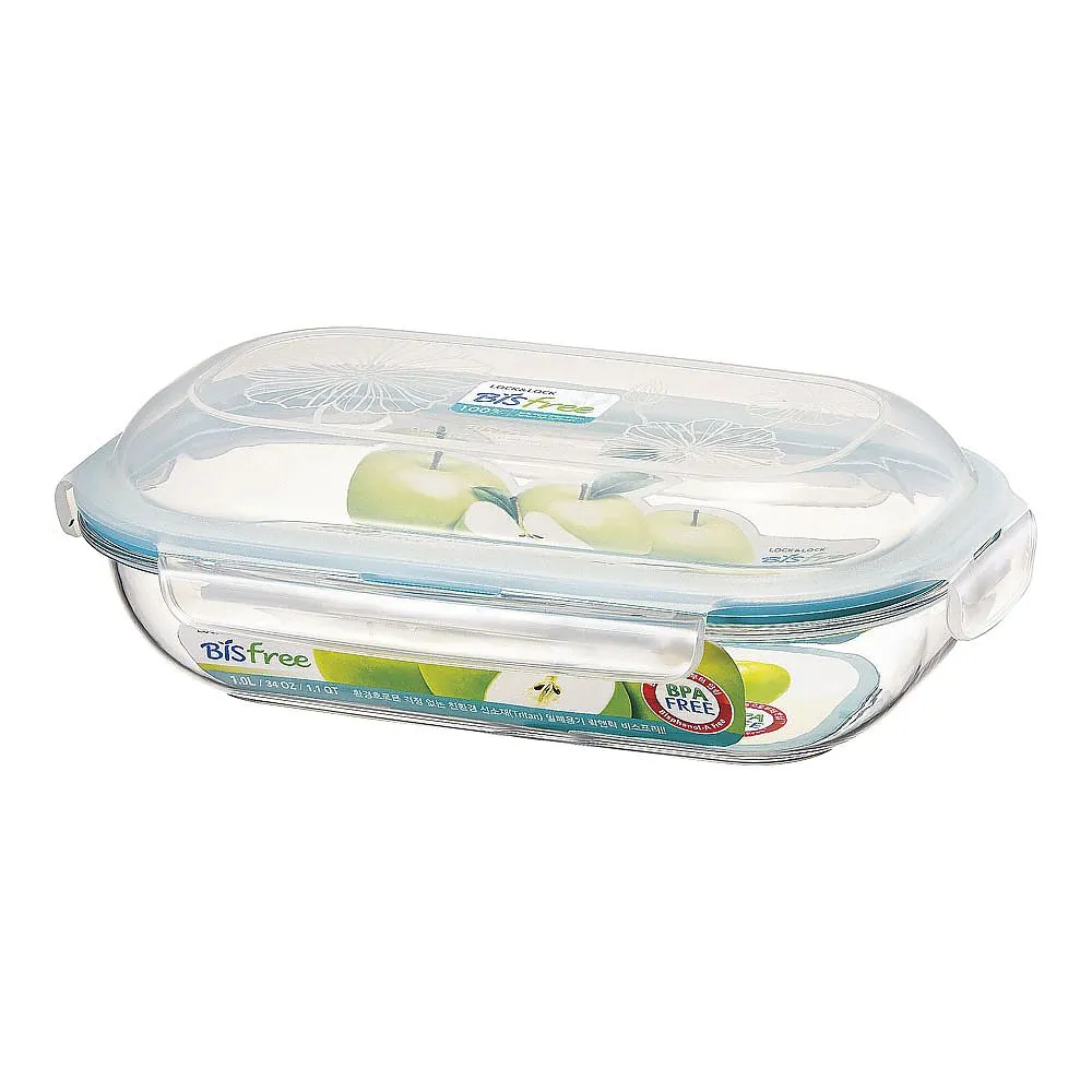 62-6389-94　L&L Tabletop Container Oval Dome　LBF685