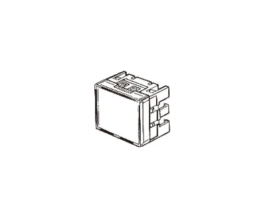 62-4850-06　照明按钮开关操作单元 (矩形) (方体型) A3K　A3KJ-51A-24E