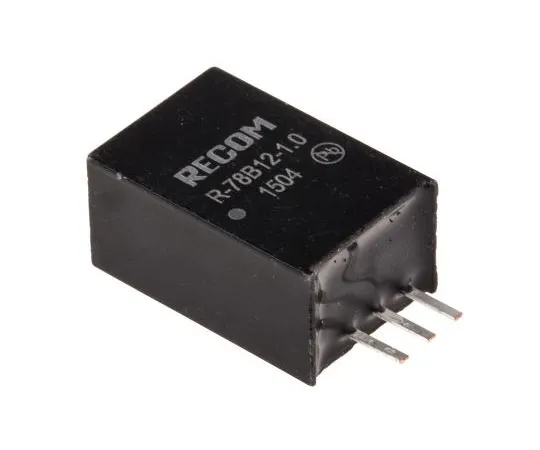 63-7349-95　恢复开关调节器，32V直流输入，12V直流输出，1A　R-78B12-1.0