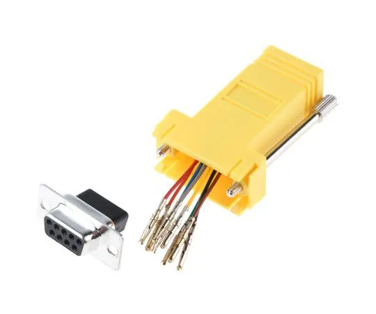 63-7488-39　RSPRO9WAYD-subFemale,RJ45Female Adapter　314-8234