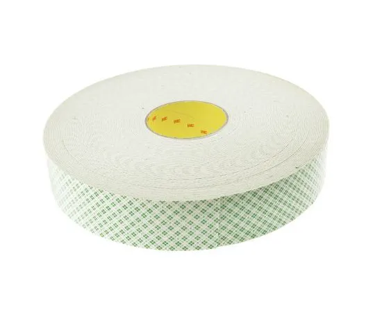 63-7406-41　3M 4026白色泡沫胶带，50mm x 33m,厚度1.6mm　3M 4026 50MM X 33M