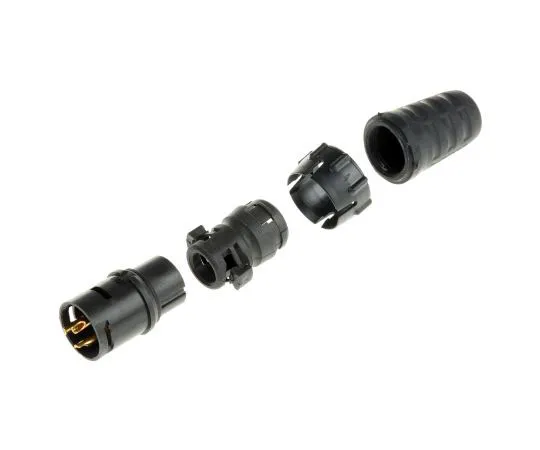 63-7431-45　开关EN3系列电缆安装连接器，3触点插座　EN3C3FX